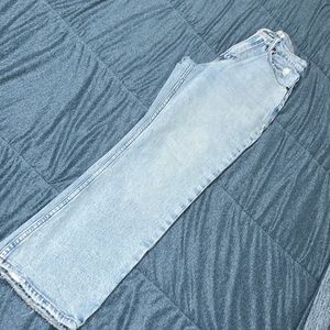 Abercrombie & Fitch Ankle straight ultra high rise jeans size 0s/25